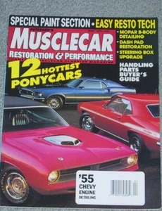 MUSCLECAR RESTORATION & PERFORMANCE 1993 APR - GT500, GTO, POLARA - Imagen 1 de 1