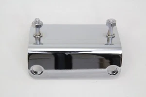 Chrome Regulator Mount Bracket for Harley Knucklehead Panhead Shovelhead 1941-99 - Picture 1 of 4