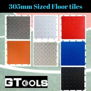 1 Piece/Sample Interlocking DIY Floor Tiles 305x10mm for Garage - Picture 1 of 22