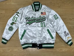Giacca Hardball Movie Headgear Classics Kekambas RIP G BAMBINO Varsity Taglia GRANDE - Foto 1 di 7