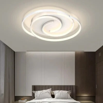 Plafoniera LED Lampada da Soffitto Spirale Circolare moderna camera da letto 45W - Immagine 1 di 4