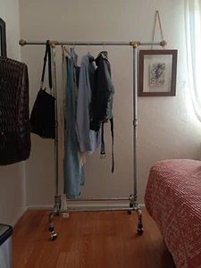Industrial Garment Rack  - Picture 1 of 7