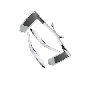 For 2018 19-2021 Mitsubishi Eclipse Cross Front Bumper Chrome Molding Trim Cov5z - Imagen 1 de 15
