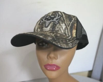 NEW Paramount Realtree Bone Collector Skull Camo Camouflage Baseball Hat Cap - Image 1 of 4