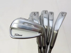 Titleist T100ii Forged Eisensatz 5-PW True Temper AMT S300 Stiff Flex Stahlschaft - Bild 1 von 5