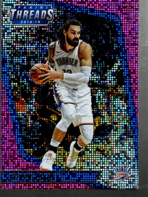 A4499- 2018-19 Panini Threads Dazzle Pink #88 Steven Adams /75 - NM-MT - Image 1 of 2