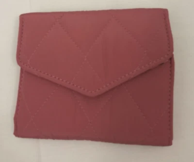 Vera Bradley Ultralight RFID Mini Tri Fold Wallet Strawberry Ice NWT - Image 1 of 3