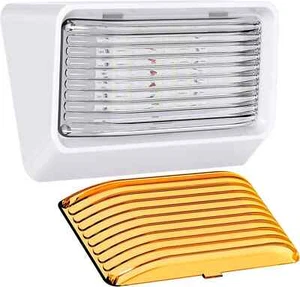 Leisure LED RV Exterior Porch Utility Light - 12V 280 Lumen Lighting Fixture. Re - Picture 1 of 5