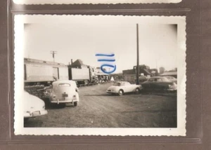 RAILROAD PHOTO STEAM ENGINE BLACK ROCK NY 1953 110 - Bild 1 von 1