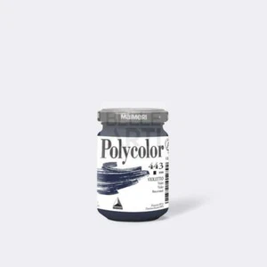 COLORE ACRILICO SERIE POLYCOLOR DA 140 ml 443 VIOLETTO - Picture 1 of 2