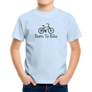 Ride Bikes Toddler Kids Tee Youth Tshirt Infant Baby Bodysuit Gift Born To Bike