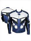 Motorbike Rider Racing Armour Sports GR Mens A Grade Leather Motorcycle Jacket
