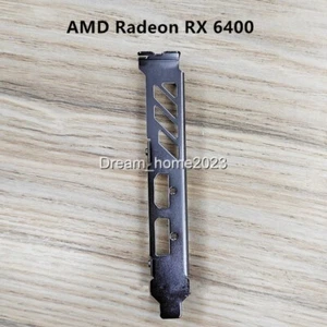 Support profilé pleine hauteur pour carte graphique Sapphire HP RX 6400 LP DP + HDM - Photo 1/2
