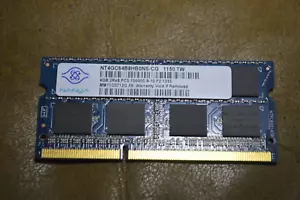 4GB Nanya DDR3 SDRAM 2RX8 PC3-10600S-09-10-F2 1333 - Picture 1 of 2