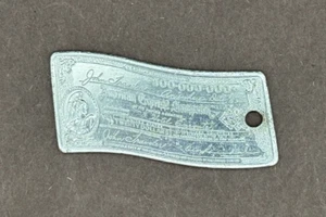 Vintage American Express Travelers Cheques Key Chain - Picture 1 of 3