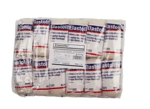 Elastolite 10cm x 12 Light Support Bandage MEDIUM Crepe Cotton AMADA FIRST AID - Picture 1 of 1