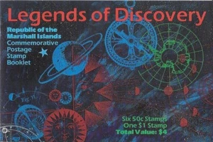 Marshall Island "SPACE ~ SHIPS ~ COLUMBUS ~ LEGENDS OF DISCOVERY" Booklet 1992 - Picture 1 of 4