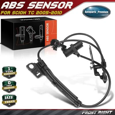 Sensor de velocidad de rueda ABS delantero derecho con 2 pines para Scion tC 2005-2010 L4 2,4 L cupé Foto 1 de 4