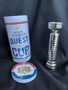 Molson Canadian Quest for the Cup 1934-1948 Stanley Cup Mini Trophy - Picture 1 of 2