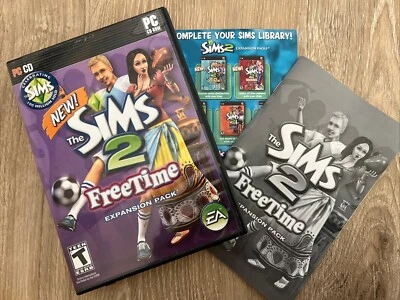 The Sims 2 Freetime PC Game Complete 2008 Expansion - Image 1 of 4
