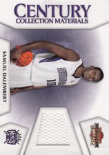 2010-11 (KINGS)  Threads Century Collection Materials #8 Samuel Dalembert Jsy