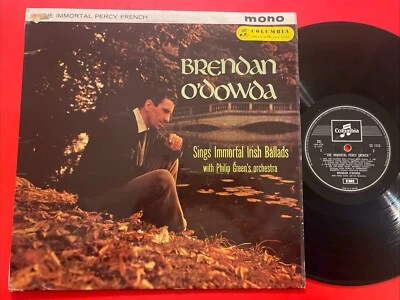 Brendan O’Dowda Sings Immortal Irish Ballads LP Columbia Mono UK Rare Orig VG+!! - Image 1 of 4