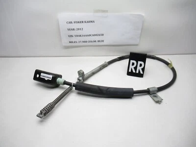 Cable de freno de emergencia trasero derecho Fisker Karma 2012 fabricante de equipos originales Foto 1 de 4