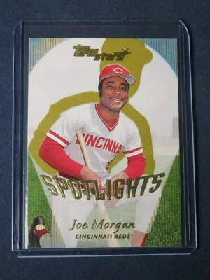 2000 Topps Stars JOE MORGAN Spotlights Baseball Card #175  Cincinnati Reds MINT! - Image 1 of 4