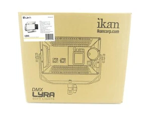 ikan LBX5 Lyra Half x 1 Soft-Panel LCD DMX Bi-Color Studio And Field Light - Picture 1 of 5