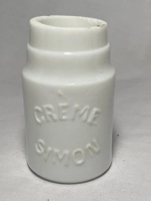 C1890s Creme Simon agente dos EUA George Wallau Nova York, frasco de perfume topo de cortiça - Imagem 1 de 4