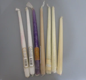Candle-lite & Gibson Taper Candle Lot 7 (jeweils in Kunststoff verpackt) Made in USA - Bild 1 von 5