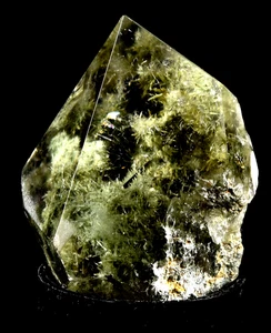 Himalayan cool green world crystal lodolite garden scrying meditation #7873 - Picture 1 of 12