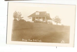 RPPC QUINCY MASSACHUSETTS MASS MA STONEY BRAE GOLFSCHLÄGER GOLFPLATZ ECHTFOTO - Bild 1 von 1