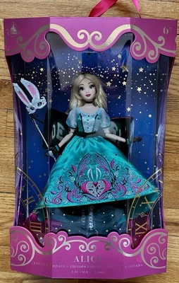 Disney Limited Edition Designer Midnight Masquerade Alice Doll Mint In Box! - Image 1 of 3