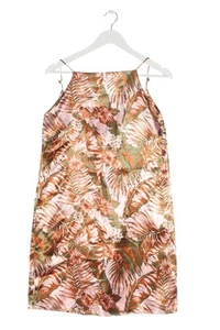 MANGO Vestido tipo overol Mujeres Vestido Talla EU 38 rosa-verde-naranja claro - Imagen 1 de 5