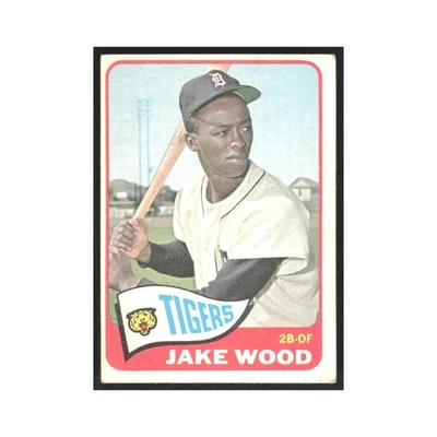 1965 Topps Jake Wood Tigers #547 - Image 1 of 3