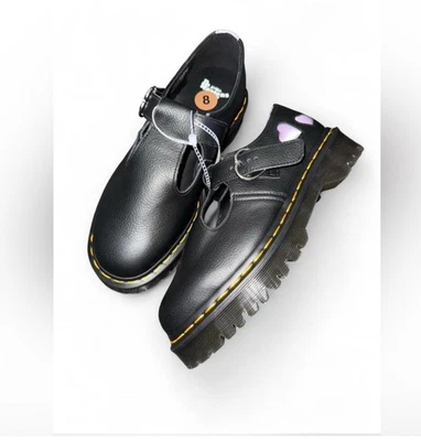 ТУФЛИ Dr Martens Polley Heart MARY JANE. Совершенно новый. Женский размер 8. - Изображение 1 из 4