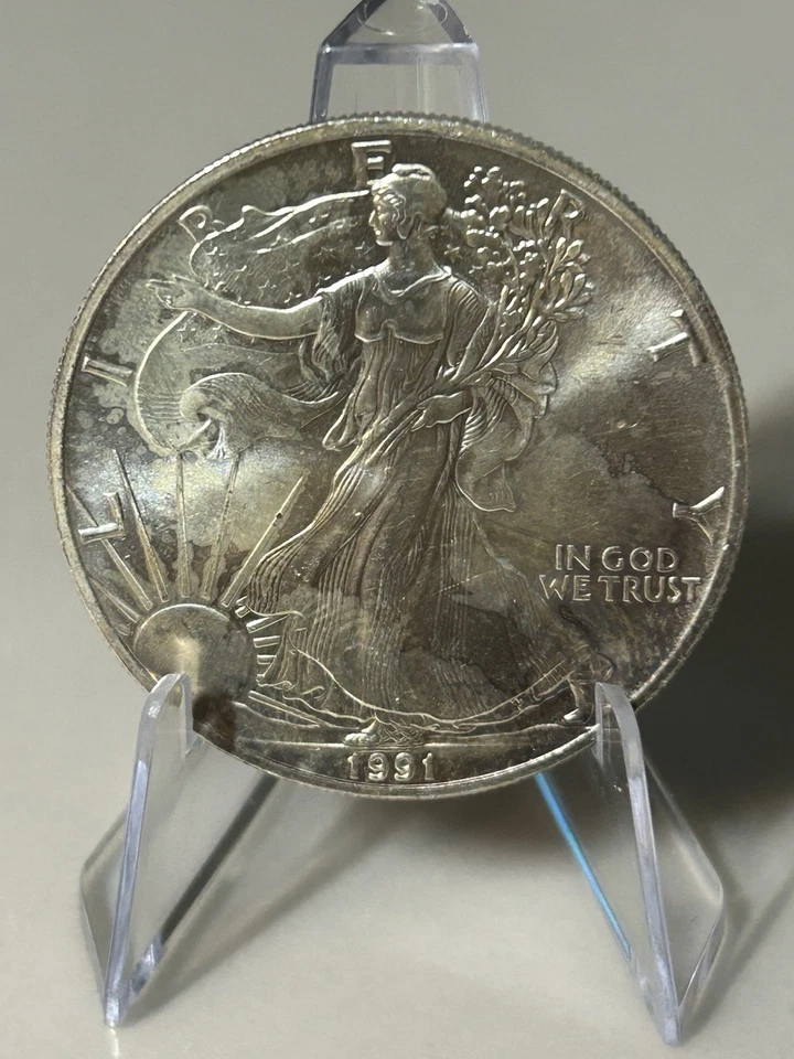 2000 American Silver Eagle 1oz 0.999 Fine Silver millennium Coin Uncirculated  - Image 1 of 4