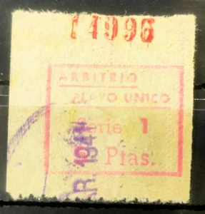 PLATO ÚNICO. EDIFIL N/C. 5 PTAS ROSA USADO. - Picture 1 of 2