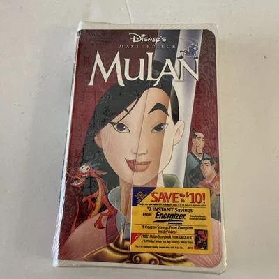 Mulan (VHS, 1999) Brand New Never Opened Still In The Packaging Super Rare - Image 1 of 2