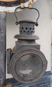 Deutsche Bundesbahn Signallaterne, Propangas ohne Innenleben, Hersteller: OSMEKA - Bild 1 von 7