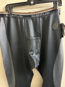 2024-SCENTLOK Men’s CLIMAFLEECE BASESLAYER PANTs- BLACK-XLG-New Tags - Picture 1 of 2