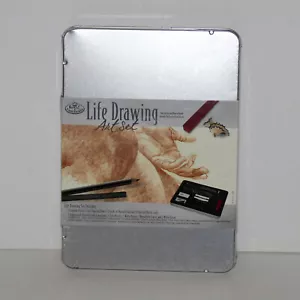 Royal Langnickel Medium Life Drawing Art Set kit scatola NUOVO sigillato pastello carbone - Foto 1 di 6