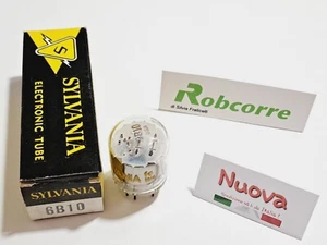 Antica Valvola Elettronica Electronic Tube Nuova  Sylvania 6B10   Tv Radio - Bild 1 von 3