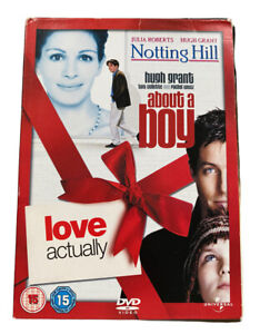 Love Actually/Notting Hill/About A Boy (DVD, 2007, 3-Disc Set, Box Set)