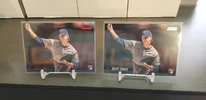 Brady Singer 2021 Topps Stadium Club RC Lot Red Foil + Base Royals - Imagen 1 de 3
