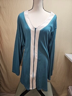 Conjunto de dos piezas All American Comfort chaqueta con cremallera sudadera pantalones deportivos talla 4X usado en excelente estado  Foto 1 de 4