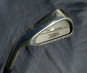 Left Hand MacGregor Xtra Oversize # 5 Iron Original Steel Shaft - Picture 1 of 4