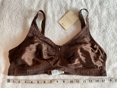 NWT  Trulife 42B Naturalwear Brown Chocolate Mastectomy Bra   NEW - Image 1 of 4