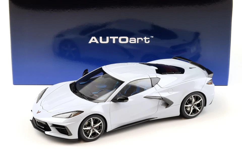 AUTOart 1/18 Chevrolet Corvette C8 Stingray Z51 Gray Metallic Model Car Japan
